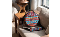 Drum Bag with Shoulder Strap Padded Drum Carrying Bag Portable for Travel, Rehearsal