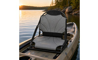 Folding Kayak Seat with Backrest Compact Foldable Kayak Seat Lightweight for Boaters