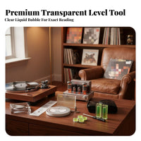 Playback Tip Force Scale and VTA Azimuth Ruler Kit High Precision VTA Azimuth Alignment Ruler Improves Sound Quality Vinyl Record Player Alignment