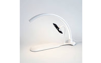 Arched Manicure Light with Phone Holder Hands Half-Overhead Detailing Lamp Customizable Lighting for Manicurists