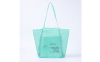 Reinforced Mesh Bag with Inner Pocket Spacious Mesh Tote Bag Transparent Breathable for Women, Swimmers, Beach, Pool, Gym, Travel