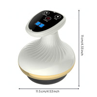 Handheld Electric Cupping Massager Adjustable Cupping Massager Heat Massage Tool for Athletes, Office Workers