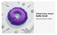 Removable Cover U-Shaped Face Cradle Cushion Soft Fiber Filling U-Shaped Prone Pillow Oil-Resistant for Beauty Salons, Spas