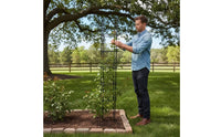 Plant Support Frame Sturdy Climbing Plant Trellis Garden Obelisk Weather-Resistant Tomato Support Sturdy for Gardeners