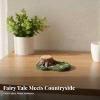 Micro Landscape Tree Stump Photo Prop Micro Landscape Decor Detailed Workmanship