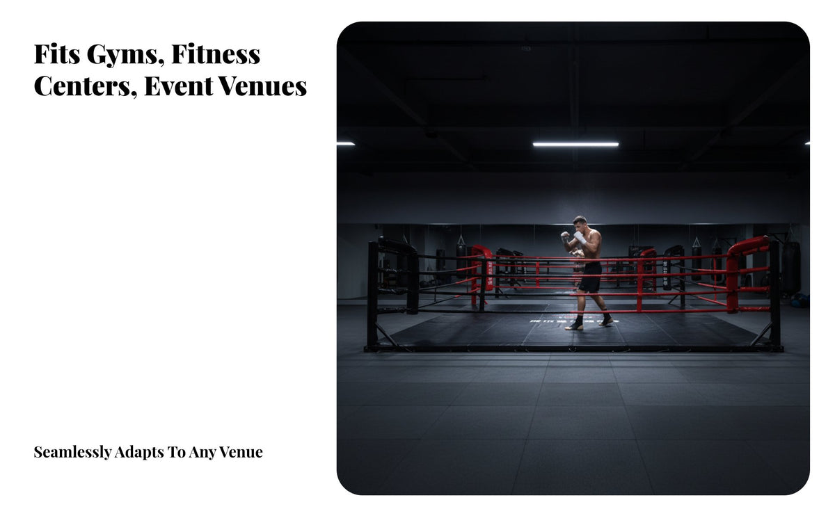 Competition Arena Professional Grade Boxing Arena Heavy Duty Construction MMA Fighting Cage for Fighting Artists, Fighters, Training Center, Gym