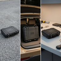 Heavy Duty Empty Hard Case Lockable Shielding Hardhard-Case Rigid Impact Resistant for Technicians, Photographers, Travelers, Equipment Storage, Tool Protection