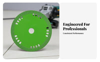 75mm Angle and Sturdy Diamond Cutting Disc Smooth & Clean Cuts Vacuum Brazed Cutting Disc for Tilers, Tiling, Workshops, Workshop