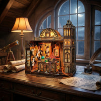 Home Decor Craft DIY Wooden Model Toy Miniature Room Scene Easy Assembly Cut