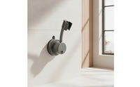 Adjustable Suction Cup Shower Head Holder Waterproof Shower Head Holder with Suction Cup Removable for Bathroom