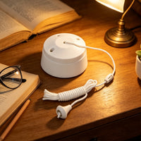 10A Ceiling Pull Cord Switch with 1.5 M cable Pull Cord Simple to Operate to Use