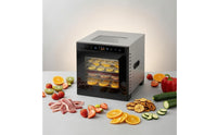 Mesh Trays Stainless Steel Food Dehydrator Internal Light 8 Tray Food Dehydrator Transparent Window Large Fan