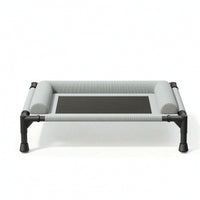 Elevated Dog Bed Breathable Raised Pet Cot Washable for Indoor, Medium Dogs