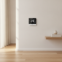 Smart WiFi Gas Boiler Thermostat with Touchscreen for Underfloor Heating, APP & Voice Control