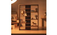 Miniature Bookshelf Wooden Miniature Display Rack Sturdy Wall Rack for Diorama