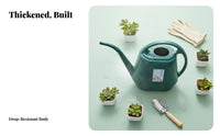 Long Spout Watering Can Large Capacity Watering Pot with Sprinkler Head Plastic Garden Waterer Wide Mouth Opening for Outdoor