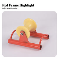 Heavy-Duty Cable Laying Roller | Compact Open-Frame Design, Straight Cable Roller, for Conduit Installation