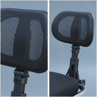 Backrest with Clamp Mount Adjustable Scooter Backrest Support Padded Ergonomic for Commuters, Scooters