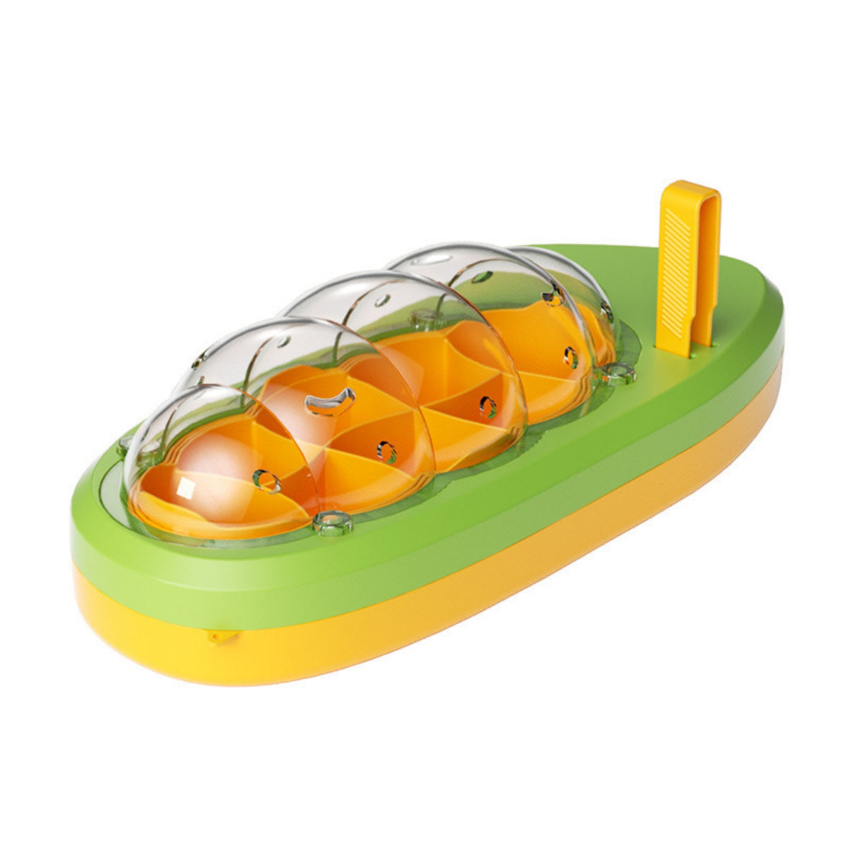 Silkworm Breeding Box Multi-Compartment Observation Box with Dome Lid Breeding Container Slim for Children