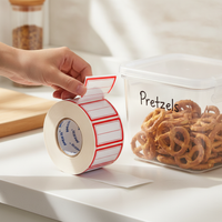 Self-Adhesive Name Tag Labels for Classification and Marking, Waterproof Price Stickers