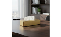 PU Leather Tissue Box Long-Lasting Leather Tissue Box Luxurious Feel