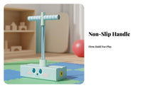 Foam Pogo Bouncer Materials Bungee Bouncer Toy Non-Slip Grip Active Play Equipment for Preschoolers, Playroom