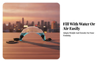 Leak-Resistant Water-Filled Weight Bag Carrying Straps Water-Fillable Inflatable Training Bag