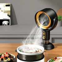Desktop Range Hood Easy to Clean Portable Smoke Extractor Low Noise for Students