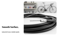 Cycle Brake Wire High Strength Cycle Brake Line Housing Mountain Bike Derailleur Wire Housing Kit Long-Lasting Effortless