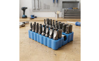 Screwdriver Bit Assortment with Holder 1/4 Inch Hex Shank Bit Set with Adapter Tool for Home Hobbyists