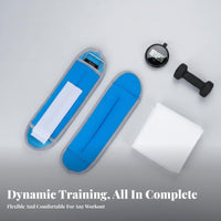 2 Pieces Universal Use Sandbag Leg Weights Secure Fit Adjustable Sandbag Weights Single Size Fits Most for Athletes, Running, Training