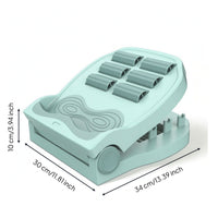 Slant Board with Massage Rollers Non Slip Calf Stretcher Portable Incline Stretcher for Runners