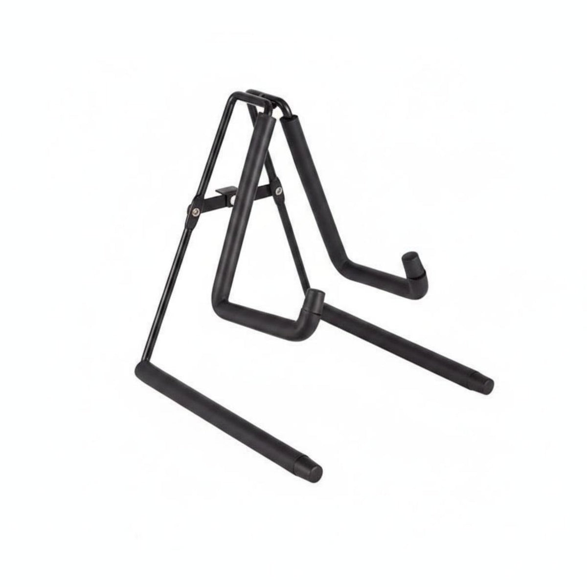 Foldable Design V-Shaped Guitar Stand Anti-Slip Folding Guitar Stand Adjustable Portable Instrument Holder for Guitarists, Musicians, Music Room, Home Studio, Stage Performance