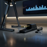 Sustain Pedal Polarity Switch Electronic Piano Foot Pedal Construction Synthesizer Footswitch for Pianists, Stage Performance