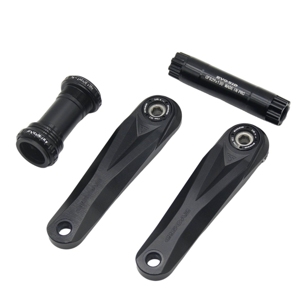 Crankset High Strength Mountain Bike Crankset Rigid for Trail Riding