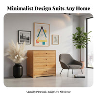 Modern Simple Design Multi-Level Drawer Chest Large Capacity Storage Furniture Sturdy and Long-Lasting Home Furnishing Easy to Clean for Families, Homeowners, Adults