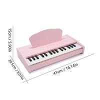 32 Key Toy Piano Educational Wooden Toy Piano Beginner Friendly for Beginners