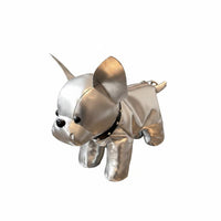 Cute French Bulldog Bag PU Leather Dog-Shaped Crossbody Bag Soft Dog Shaped Purse Lightweight for Women, Casual Outings, Shopping, Travel