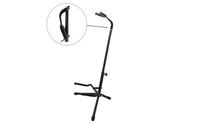 Portable Folding Guitar Stand Padded Tripod Guitar Stand Compact Universal for Guitarists, Beginners