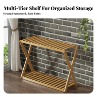 Indoor & Outdoor Use Tiered Plant Stand Multi-Tier Design angled-frame Tiered storage areaSaving Display Rack Easy Assembly for Gardeners, Apartment Dwellers, residents, Balcony, Patio, Living Room, Corner areas