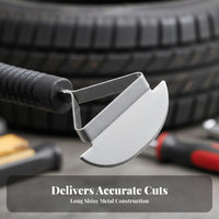 Easy to Operate Tire Repair Scraper Portable Tire Cleaning Scraper Long-Lasting for Auto Shop, Garage