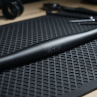 Sand Black Finish Aluminum Alloy Handlebar Lightweight Mountain Bike Handlebar Cycle Straight Bar for Cyclists, Road Cycling