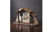 Nativity Stable with Star Religious Manger Vintagevintage Manger for Mantel