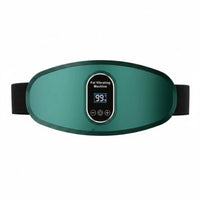 Heated Waist Massage Belt Digital Display Wearable Massage Belt Heated Back Massager Contoured Personal Care Gadget Portable