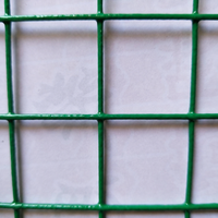 PVC-Coated Welded Wire Mesh Fence Dark Green 18m Pet Fence Dog Run Fence Outdoor Pest-Proof Net For Home Vegetable Garden