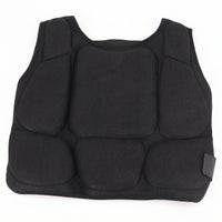 Soft Textured Adjustable Padded Chest Vest Padded Chest Protector Training Vest