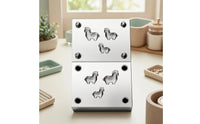 Two-Part Metal Forming Die Hydraulic Horse Mold Robust Steel Die Mold Reusable for Jewelers
