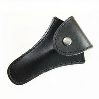 Safeguarding Leather Mouthpiece Pouch Long-Lasting Cowhide Mouthpiece Bag Snap Button Closure Vintage Design for Trumpet Players, Musicians, Travel, Gigs, Rehearsal, Band Practice
