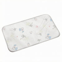 Rounded Corners Pet Sleeping Mat Stitched Edging Rectangular Pet Mat