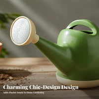 Plastic Watering Can Large Capacity Watering Can Garden Water Pot Ergonomic Handle Long Spout Water Pot for Indoor Plants, Patio